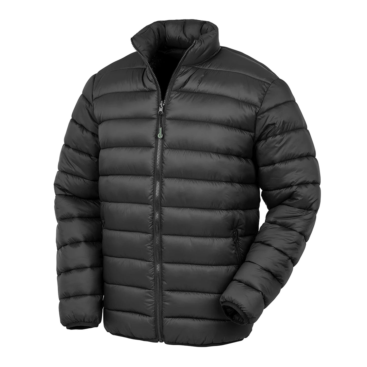 Black - Lifestyle - Result Recycled Mens 3 in 1 Ripstop Padded Jacket