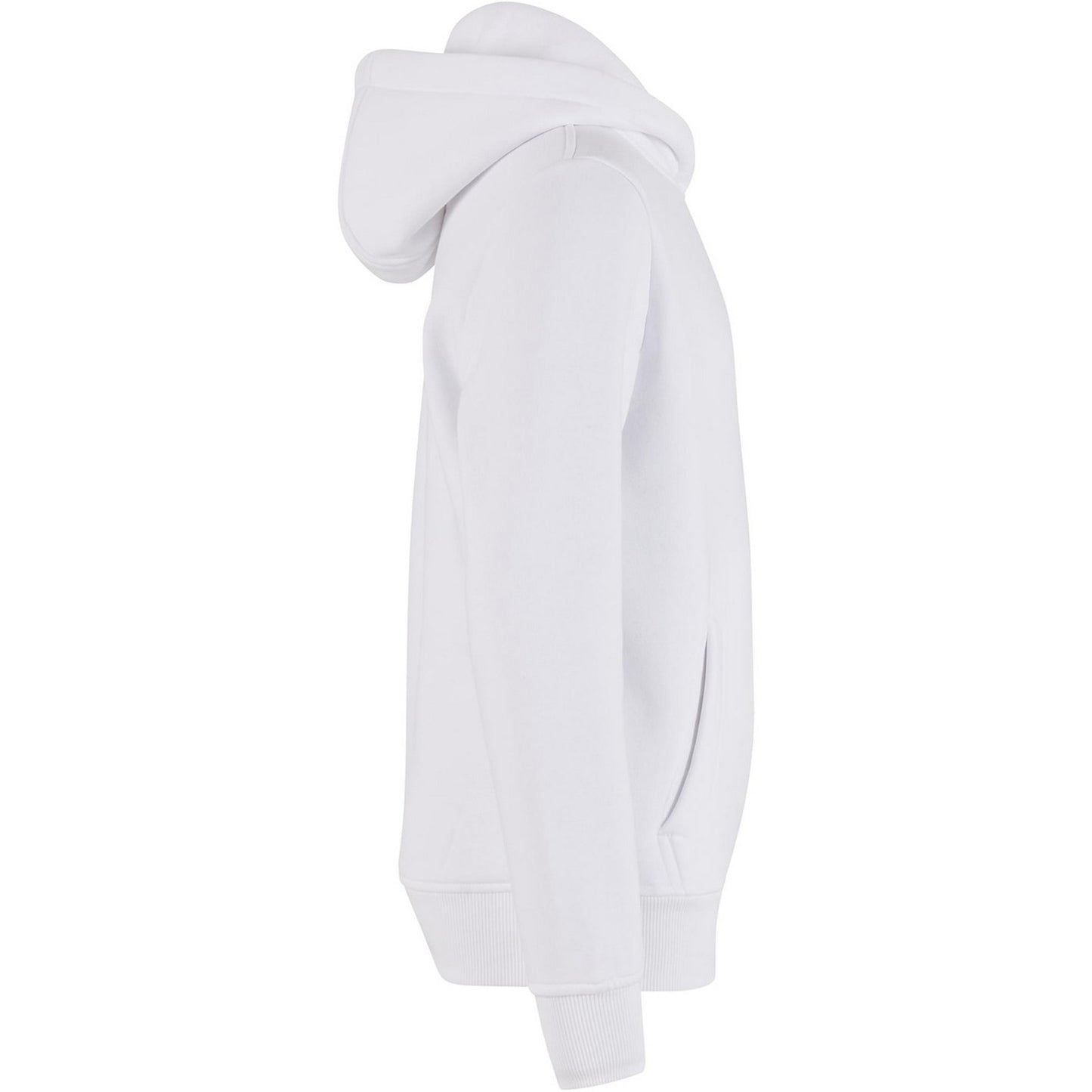 White - Side - New Morning Studios Childrens-Kids Basic Hoodie