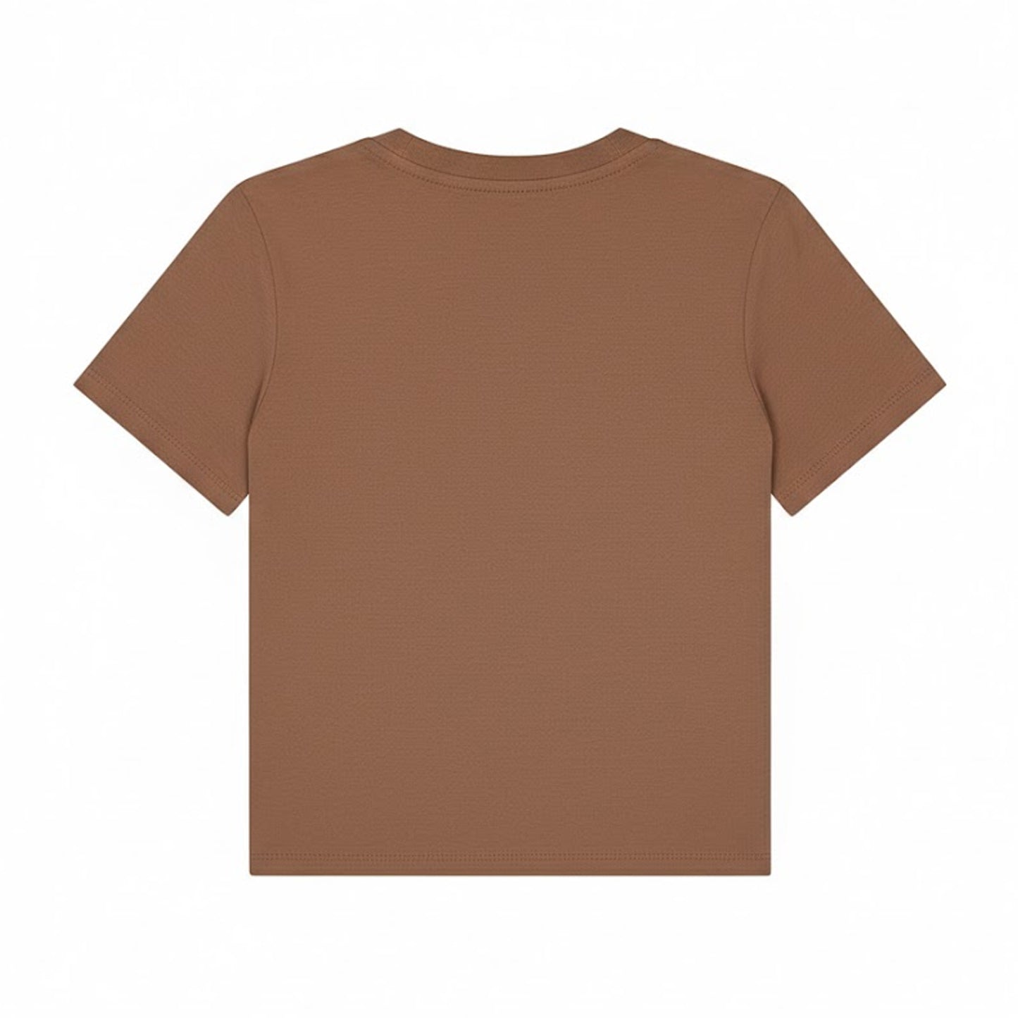 Vintage Brown - Back - Bella + Canvas Womens-Ladies Heavy Boxy T-Shirt
