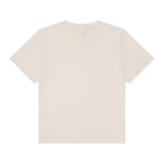 Vintage White - Front - Bella + Canvas Womens-Ladies Heavy Boxy T-Shirt