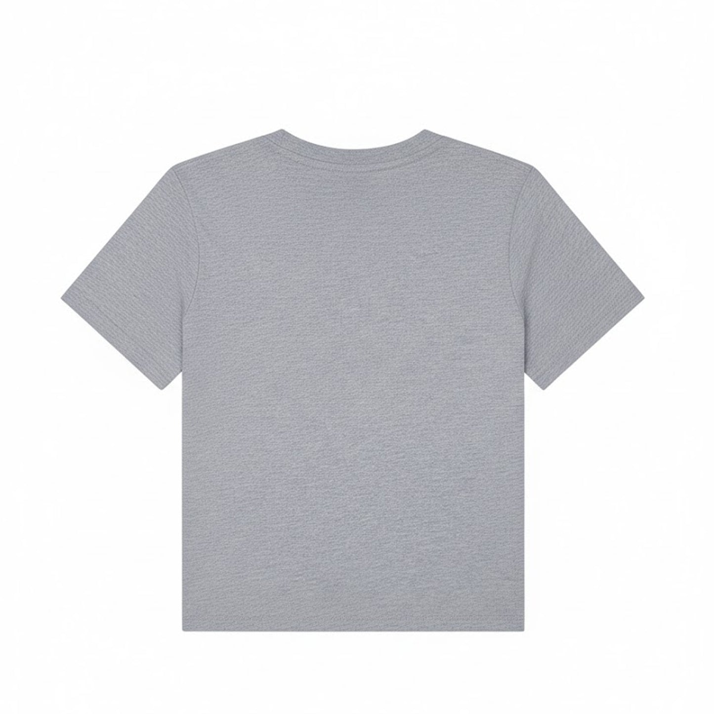 Athletic Heather - Back - Bella + Canvas Womens-Ladies Heavy Boxy T-Shirt