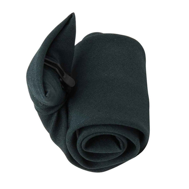 Bottle Green - Back - Premier Tie - Mens Plain Workwear Clip On Tie