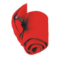 Red - Back - Premier Tie - Mens Plain Workwear Clip On Tie