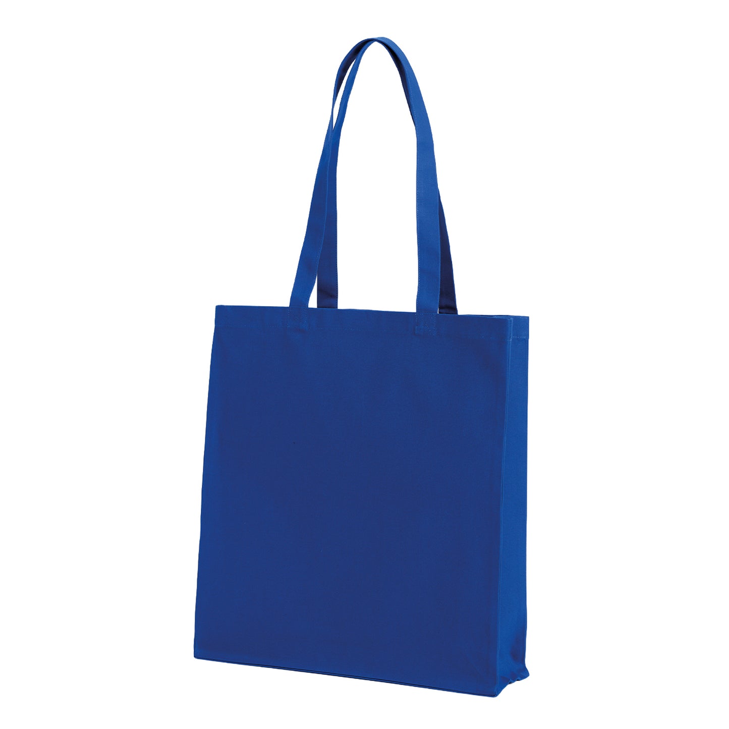 Royal Blue - Back - Nutshell Premium Canvas Recycled Tote Bag