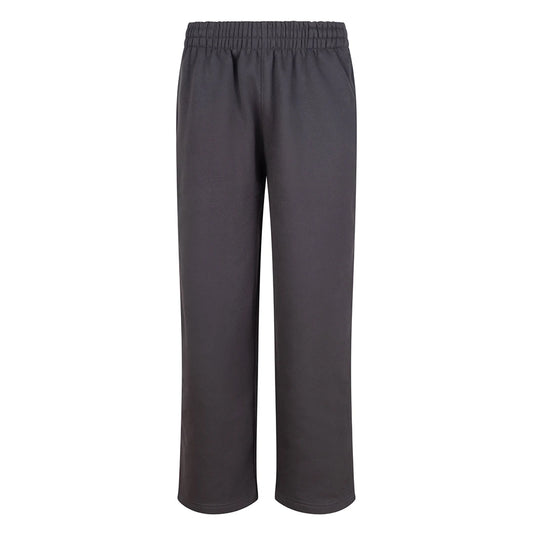 Solid Charcoal - Front - Awdis Mens Signature Heavyweight Jogging Bottoms