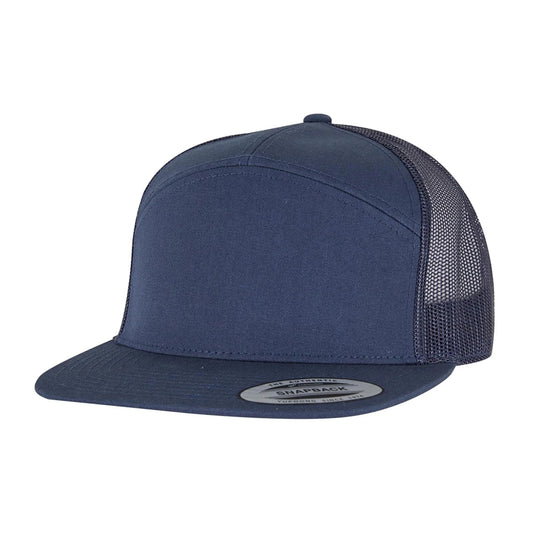 Navy - Front - Flexfit Classic Trucker Cap