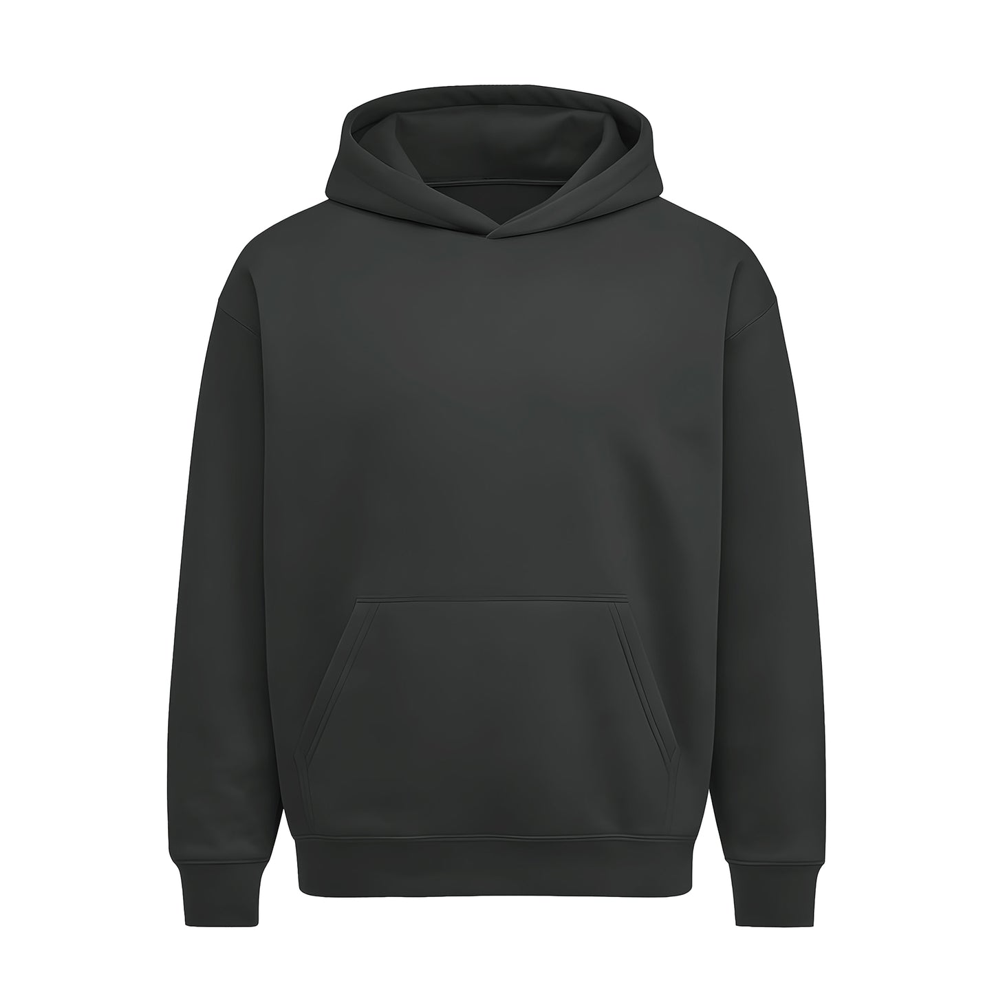 Carbon - Front - Anthem Mens Heavy Bass Hoodie