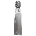Grey - Front - Premier Scarf - Ladies-Womens Plain Business Scarf