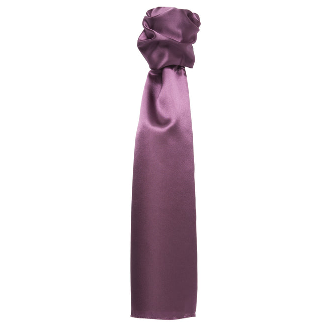 Magenta - Front - Premier Scarf - Ladies-Womens Plain Business Scarf