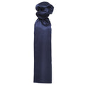 Navy - Front - Premier Scarf - Ladies-Womens Plain Business Scarf