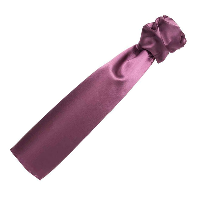 Magenta - Back - Premier Scarf - Ladies-Womens Plain Business Scarf