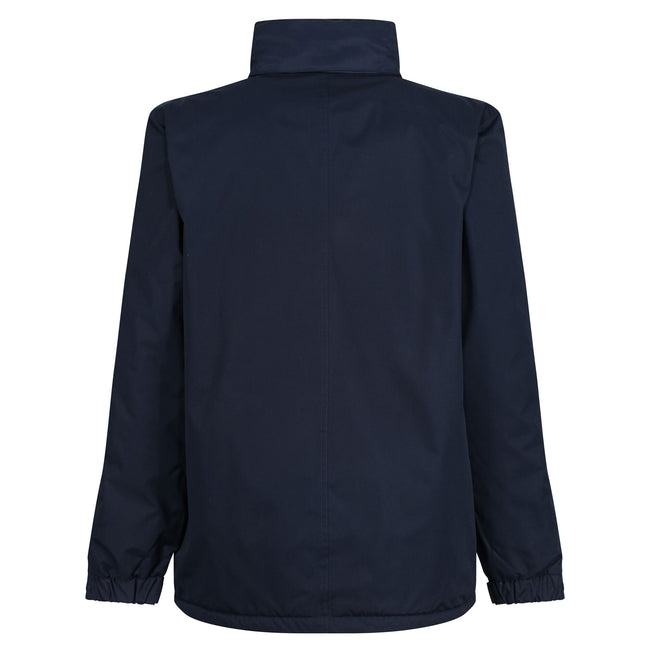 Navy - Back - Regatta Mens Beauford Insulated Waterproof Windproof Performance Jacket