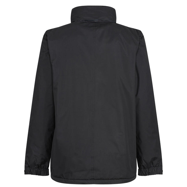 Black - Back - Regatta Mens Beauford Insulated Waterproof Windproof Performance Jacket