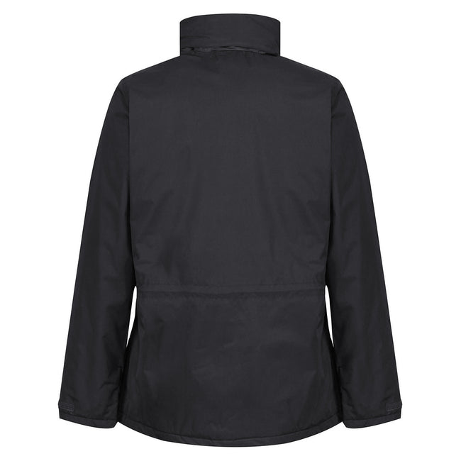 Black - Back - Regatta Womens-Ladies Beauford Insulated Waterproof Windproof Performance Jacket