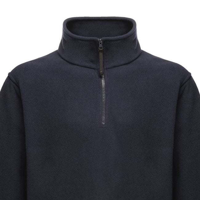 Dark Navy - Side - Regatta Mens Thor Overhead Anti-Pill Fleece Top