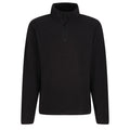 Black - Front - Regatta Mens 170 Series Anti-pill Zip Neck Micro Fleece