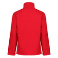 Classic Red-Seal Grey - Back - Regatta Mens Uproar Lightweight Wind Resistant Softshell Jacket