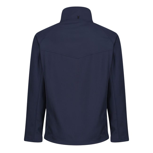 Navy-Navy - Back - Regatta Mens Uproar Lightweight Wind Resistant Softshell Jacket