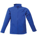 Royal Blue-Seal Grey - Front - Regatta Mens Uproar Lightweight Wind Resistant Softshell Jacket