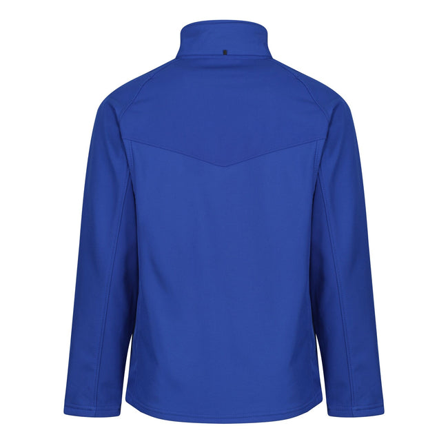 Royal Blue-Seal Grey - Back - Regatta Mens Uproar Lightweight Wind Resistant Softshell Jacket