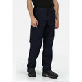 Navy - Back - Regatta Mens Sports New Action Trousers