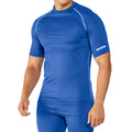 Royal - Back - Rhino Mens Sports Base Layer Short Sleeve T-Shirt