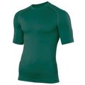 Bottle Green - Front - Rhino Mens Sports Base Layer Short Sleeve T-Shirt