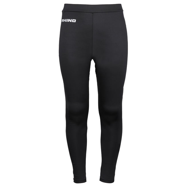 Black - Front - Rhino Kids Boys Thermal Underwear Boys Base Layer Leggings - Long Johns