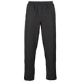 Black - Front - Rhino Boys Park Performance Training Tracksuit Pants - Bottoms