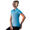 Surf Blue - Pack Shot - Skinni Fit Ladies-Womens Stretch Polo Shirt