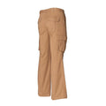 Sand - Back - Skinni Fit Mens Cargo Trousers