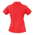 Red-White - Back - Spiro Mens Sports Team Spirit Performance Polo Shirt