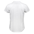 White-Red - Back - Spiro Mens Sports Team Spirit Performance Polo Shirt