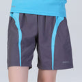Grey-Aqua - Lifestyle - Spiro Mens Micro-Team Sports Shorts