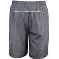 Grey-Lime - Side - Spiro Mens Micro-Team Sports Shorts