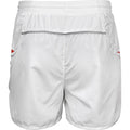 White-Red - Back - Spiro Mens Micro-Team Sports Shorts
