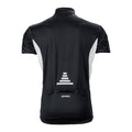 Black-Black - Back - Spiro Mens Bikewear - Cycling 1-4 Zip Cool-Dry Performance Fleece Top - Light Jacket