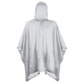Silver - Front - Splashmacs Unisex Adults Plastic Poncho - Rain Mac