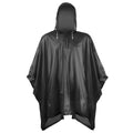 Black - Front - Splashmacs Unisex Adults Plastic Poncho - Rain Mac