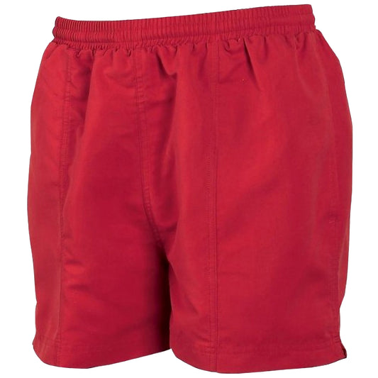 Red - Front - Tombo Teamsport Womens-Ladies All Purpose Lined Sports Shorts
