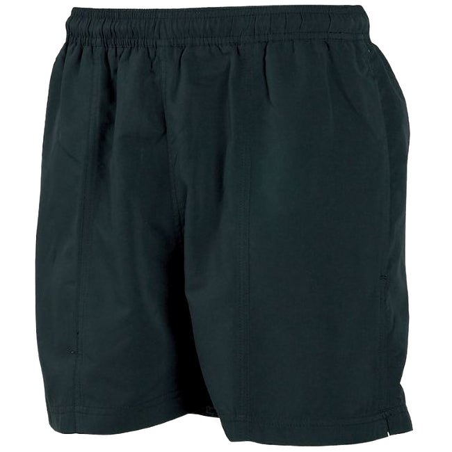 Black - Front - Tombo Teamsport Womens-Ladies All Purpose Lined Sports Shorts