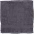 Steel Grey - Front - Towel City Luxury Range 550 GSM - Face Cloth - Towel (30 X 30 CM)