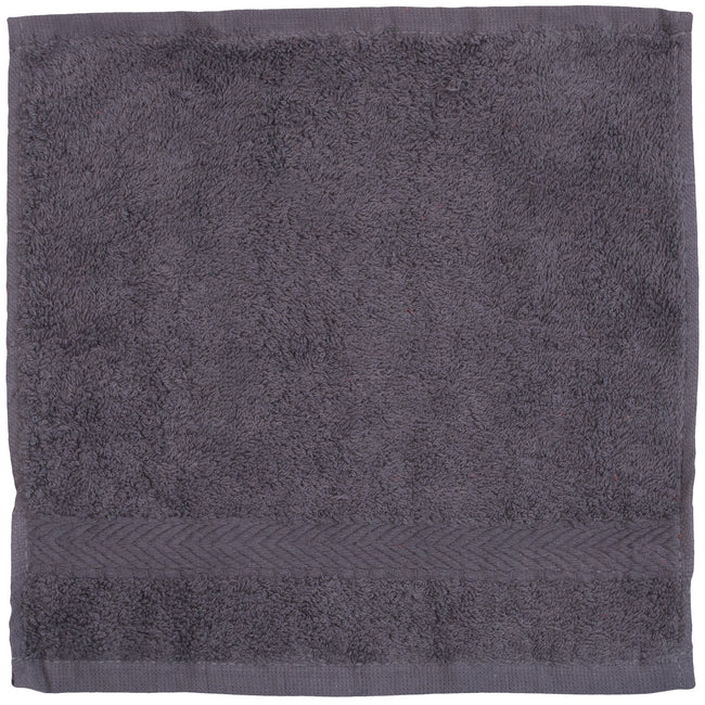 Steel Grey - Front - Towel City Luxury Range 550 GSM - Face Cloth - Towel (30 X 30 CM)