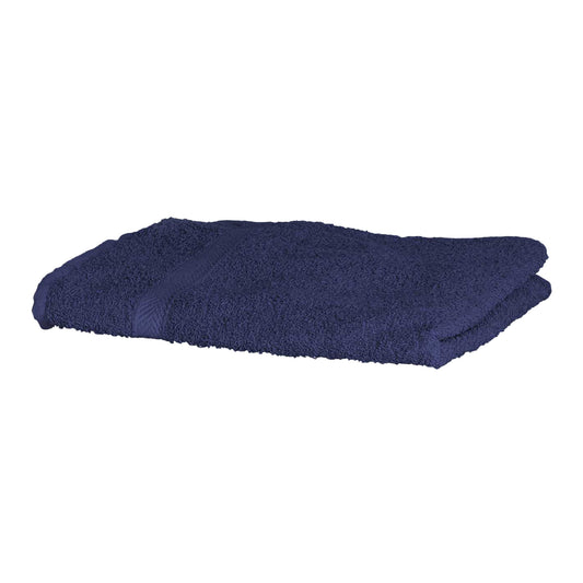 Navy - Front - Towel City Luxury Range 550 GSM - Hand Towel (50 X 90 CM)