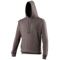 Steel Grey - Front - Awdis Unisex College Hooded Sweatshirt - Hoodie