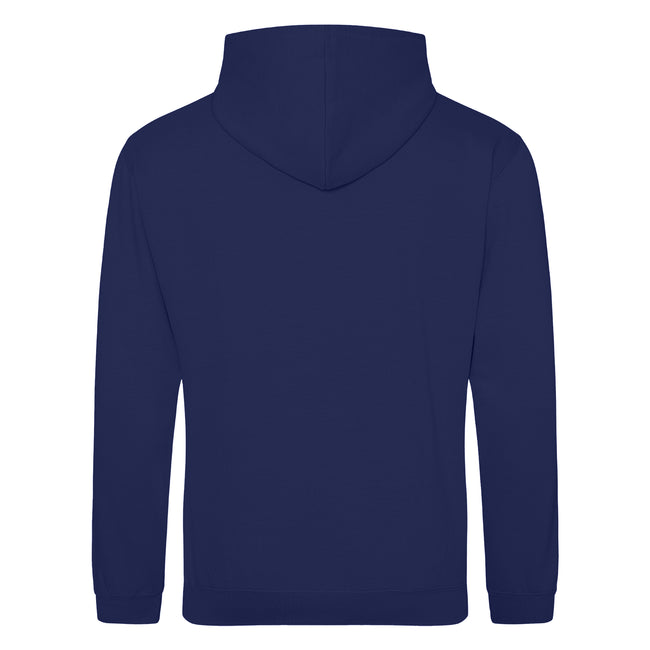 Oxford Navy - Back - Awdis Unisex College Hooded Sweatshirt - Hoodie