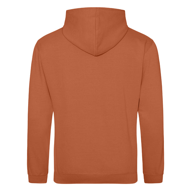 Ginger Biscuit - Back - Awdis Unisex College Hooded Sweatshirt - Hoodie