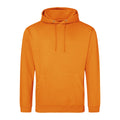 Pumpkin Pie - Front - Awdis Unisex College Hooded Sweatshirt - Hoodie