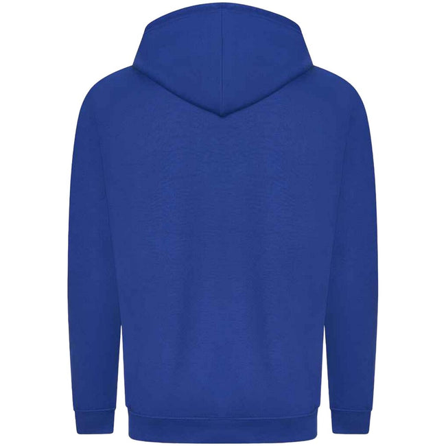 Bright Royal Blue - Back - Awdis Unisex College Hooded Sweatshirt - Hoodie