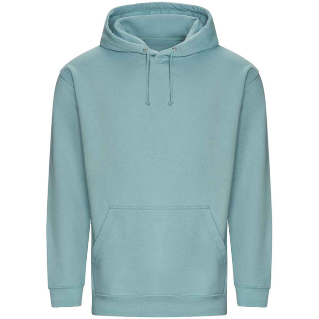Seafoam - Front - Awdis Unisex College Hooded Sweatshirt - Hoodie